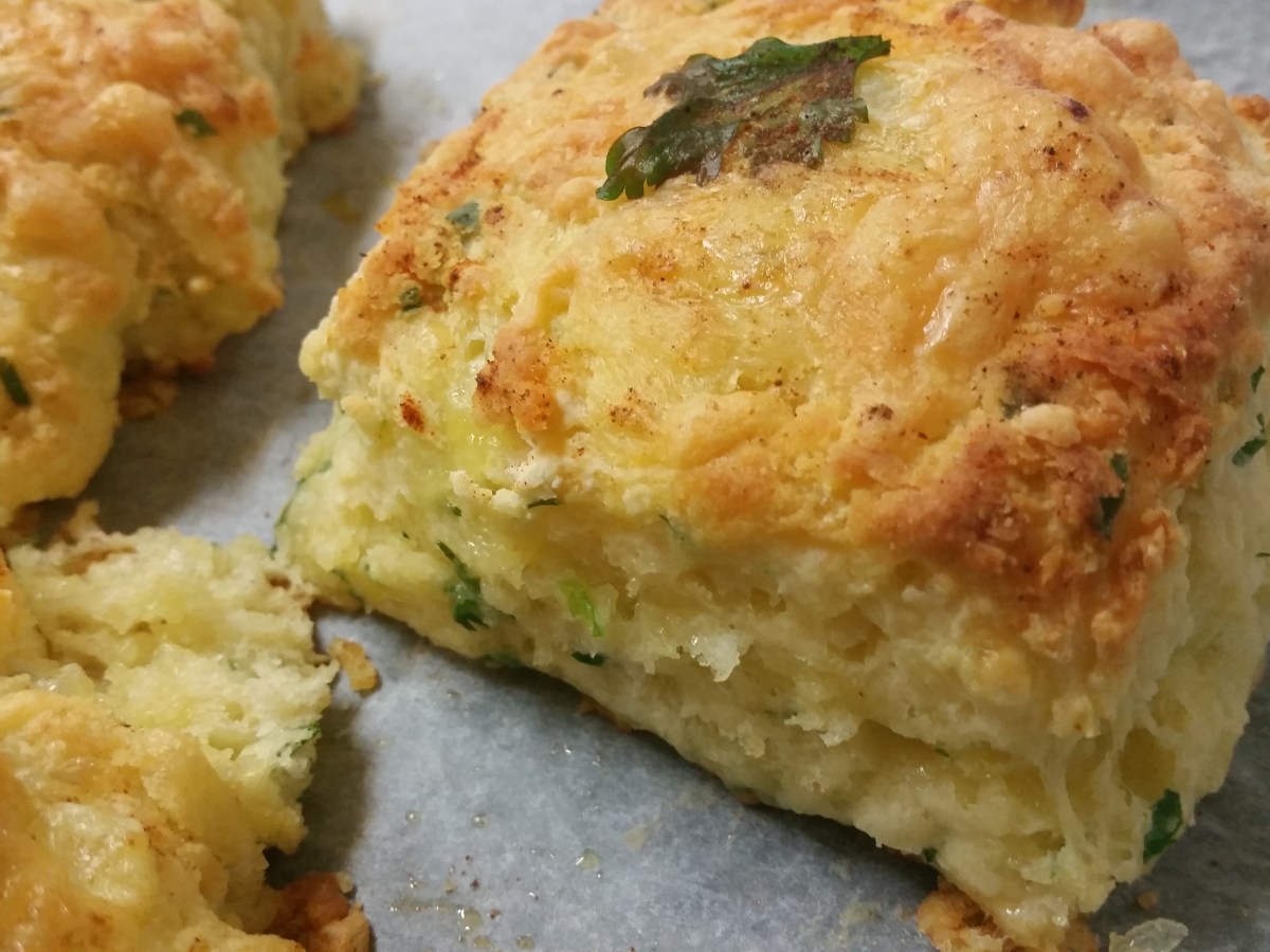 Cheese and Parsley Scones on MIDWINTER’S Day