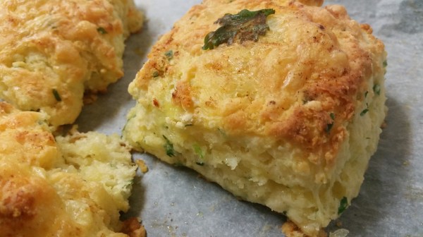 Cheese and Parsley Scones on MIDWINTER’S Day
